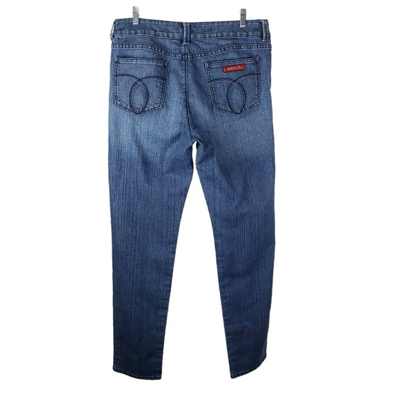 Sasson Womens Jeans Size 16 Skinny Leg Shuffle Last Dance Wash Vintage 36x33 - Picture 2 of 8